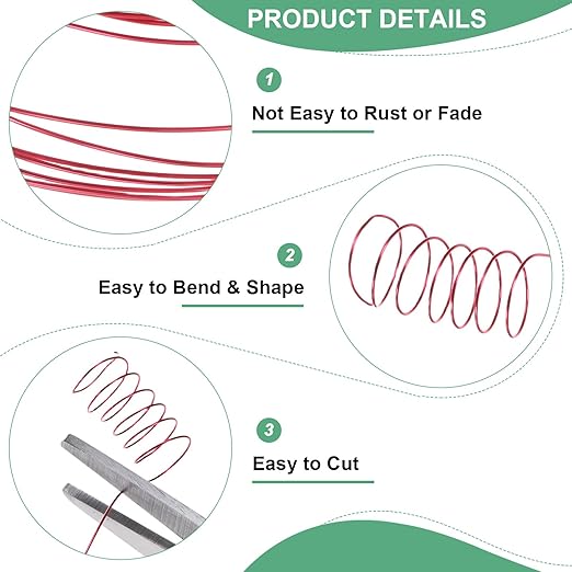 0.3mm Jewelry Wire, 28 Gauge 328FT Craft Wire Copper Beading Wire - Image 2