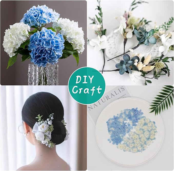 Dried Real Hydrangea Petals, Natural Preserved Dry Flower Petal - Image 7