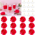 24 Pcs Floating Candles for Centerpieces and Floating Flowers Vase Fillers for by Unknown