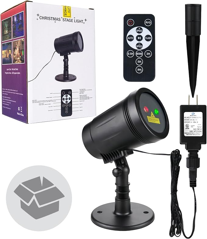 Outdoor Garden Laser Light Projector, Christmas Laser Lights - Image 7
