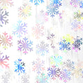 Snowflake-Snow Iridescent-Holographic Christmas Party-Decoration Garland - 52ft by Hugfond