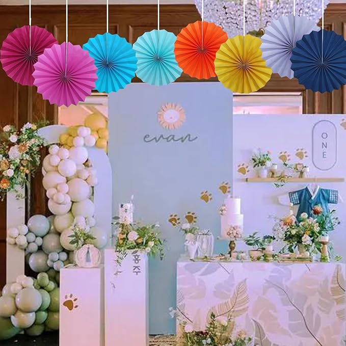 Red Party Decorations, Paper Decorations - Image 7