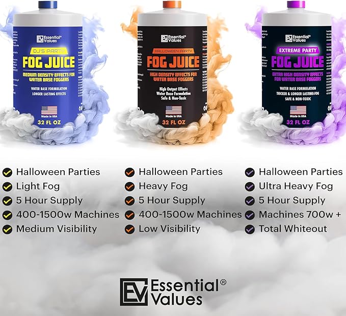 Essential Values Fog Machine Liquid - Image 4