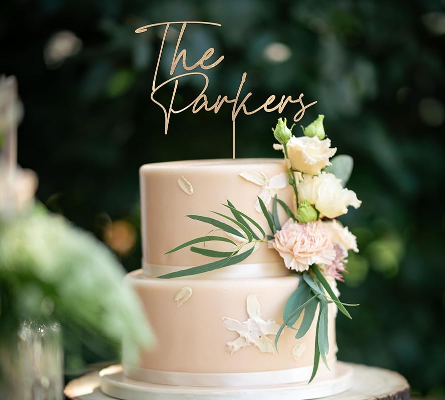 Wedding Cake Toppers, Wedding Cake Toppers Bride and Groom, Custom Cake Topper by Handmade