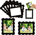 Kingdder 12 Pcs Scalloped Magnetic Picture Frame by Kingdder