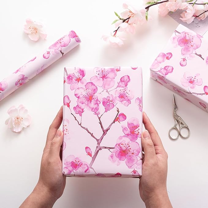 RUSPEPA Floral Wrapping Paper Roll - Image 6