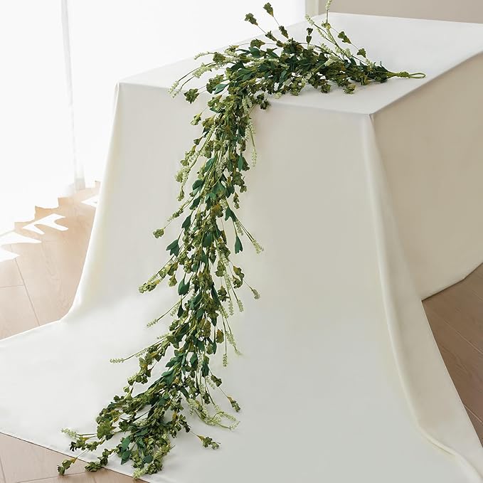 Mizii Fall Garland Artificial Flower Garlands 6 Feet Fake Wildflower Floral by Mizii