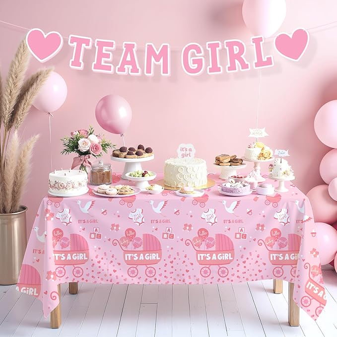 Gatherfun Baby Girl Shower Party Supplies: 2-Pack It’s A Girl Decorations - Image 5