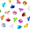 Super Z Outlet Acrylic Color Faux Round Diamond Crystals Treasure Gems by SuperZOutlet