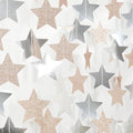Champagne Glitter-Silver Party-Decorations Birthday Garland - 62ft Twinkle by Hugtmr