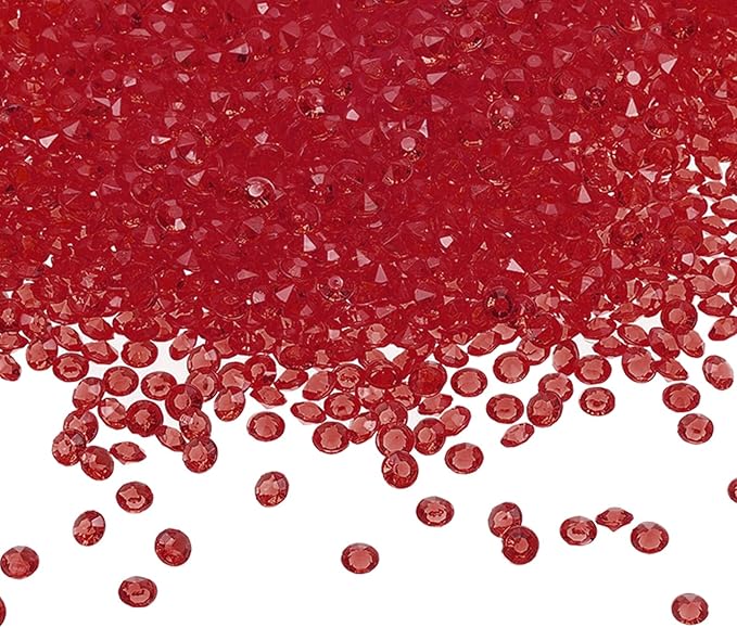 PATIKIL 10000 Pcs Wedding Table Scatter Confetti Crystals 4.5mm Acrylic by PATIKIL