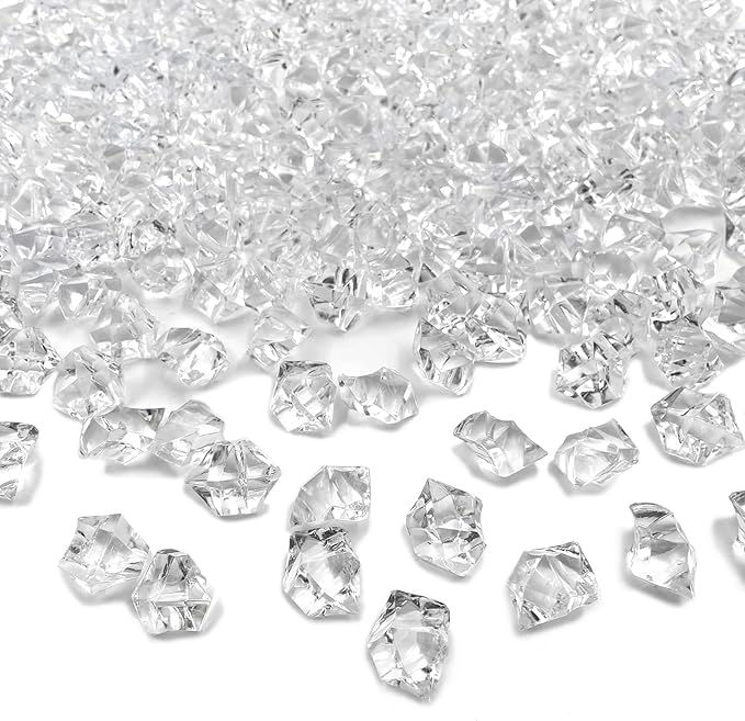 Fake Crushed Ice Cubes, Vase Fillers, Party Favor, Wedding Decoration - Image 2