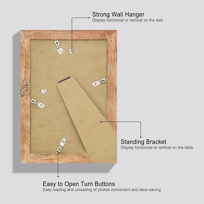 6x9 Picture Frame Set of 4 - Image 5