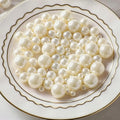 200 Pcs Vase Filler Beads White Pearl Beads by PNJHDZ