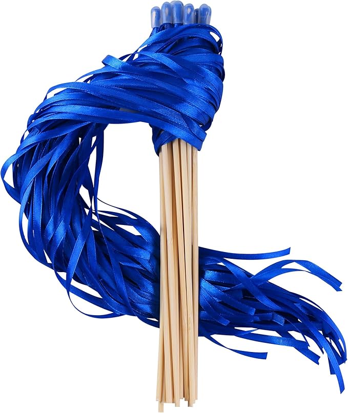 100PCS Ribbon Stick Wands Wedding Streamers by Wishprom