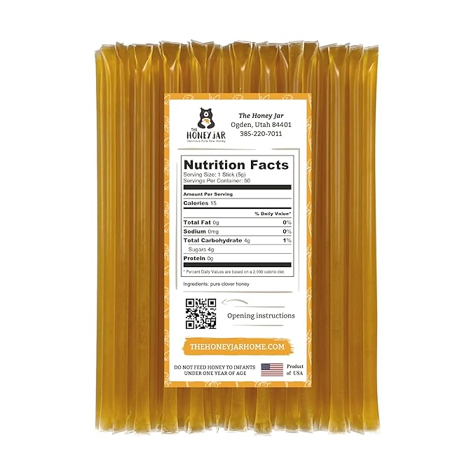 The Honey Jar Plain Honey Sticks - Image 2