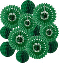 12pcs 6’’ 8’’ Honeycomb Balls Tissue Paper Fans Party Honeycomb Ball Fans Wall by Yangeey