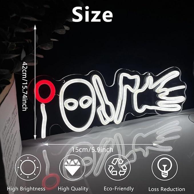 Horror Movies Love Neon Signs For Wall Decor, LED Neon Light for Movie Night - Image 6