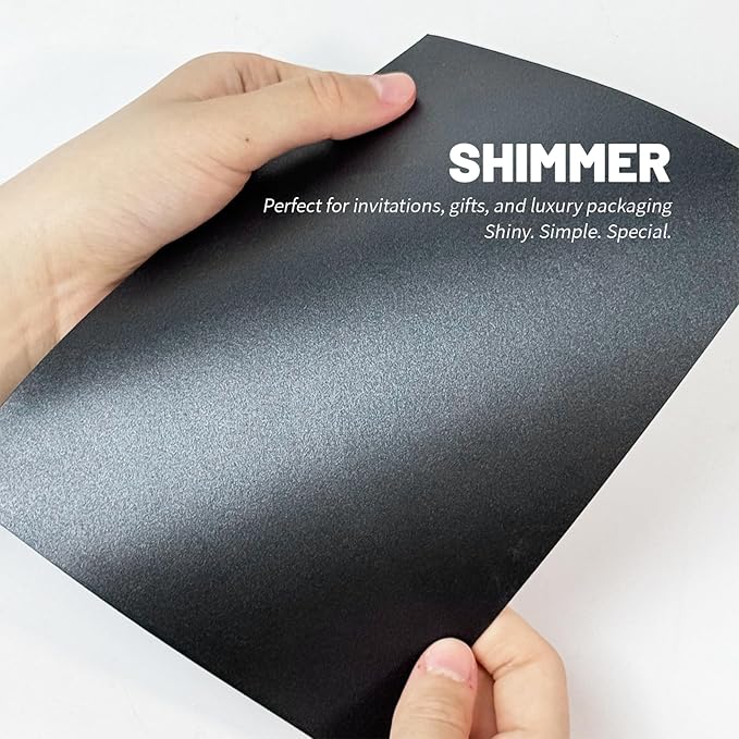50 PCS Pearl Black A7 Envelopes - Image 4