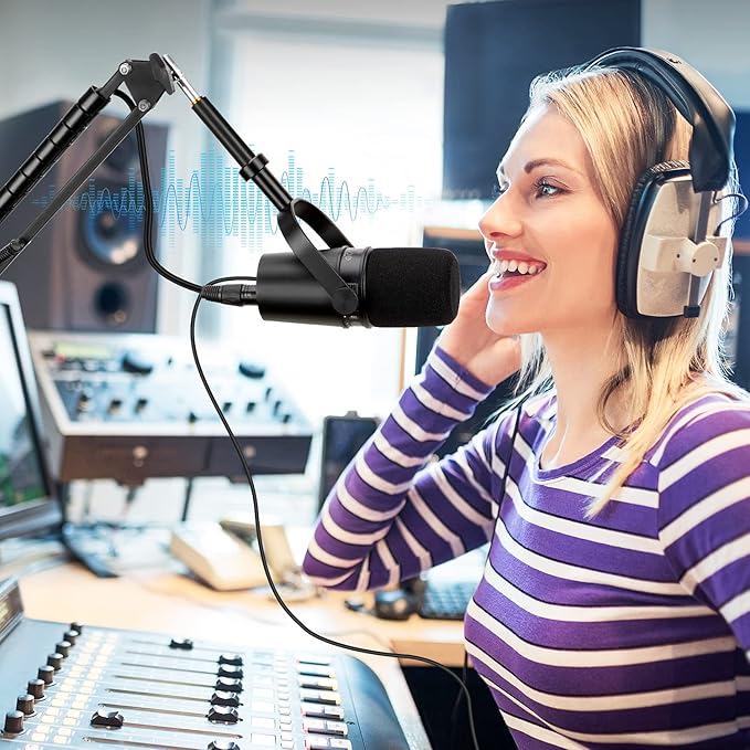 YOUSHARES Mic Stand Extension, 5/8" Female to 5/8" Male Microphone Extension - Image 6
