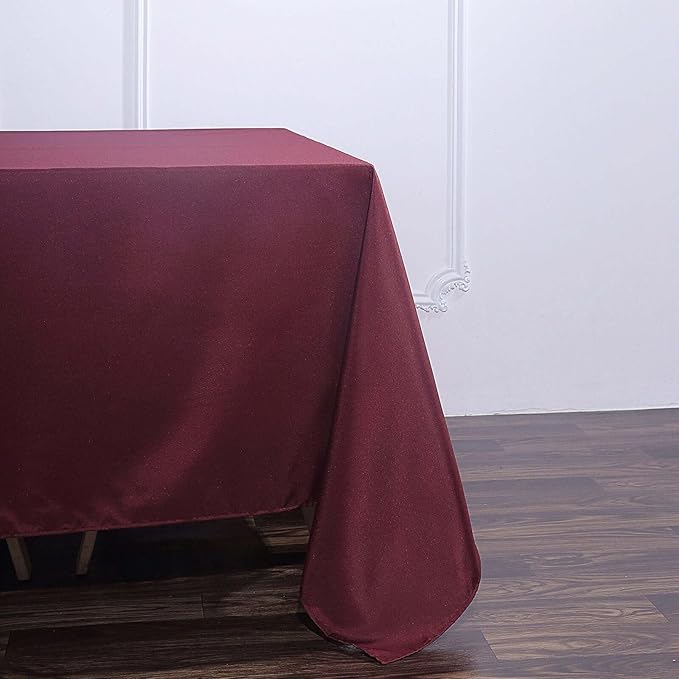 Efavormart 90" Square Polyester Table Overlay - Image 3
