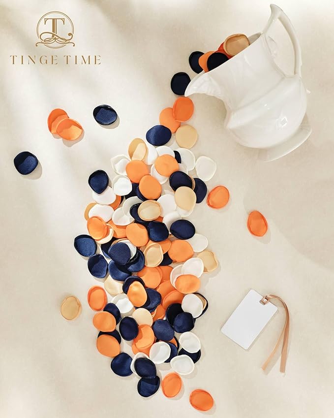 TINGE TIME 400pcs Silk Flower Petals - Image 3