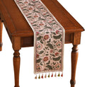 ISAENNE Designer Provence Elegant Linen Extra Long Table Runner 118 Inches by Isaennehomedecoration
