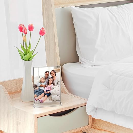 NIUBEE 6Pack 8.5x11 Clear Acrylic Sign Holder - Image 7