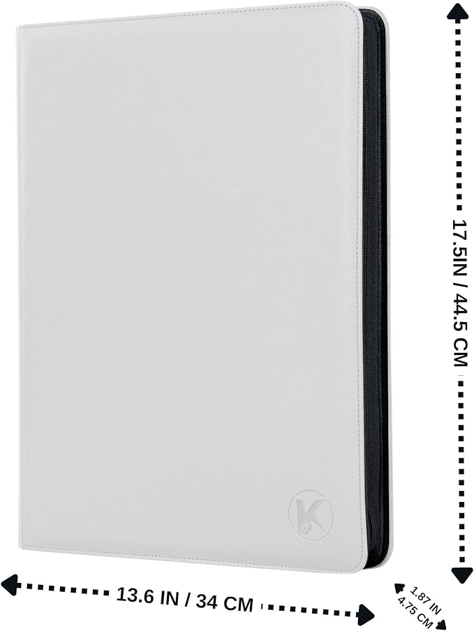 1600+ Pockets Trading Card Binder, 16-Pocket Card Ablum Compatible - Image 6