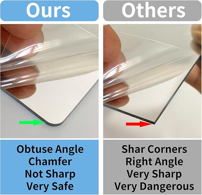 Unbreakable Acylic Small Mirror Tiles - Image 2