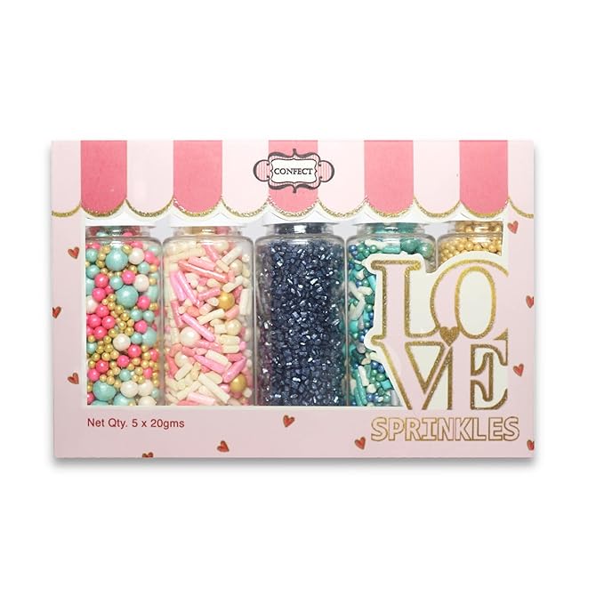 Confect Fusion Mashup Sprinkles FM Multipack 18 100 GMS by CONFECTTHECAKEDECORATINGCO