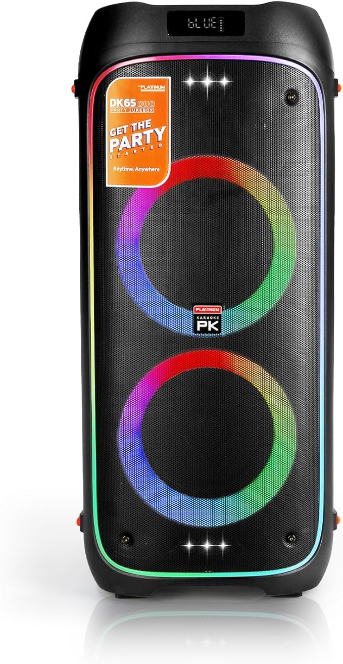 The Platinum DK65 Bluetooth Party Speaker, Karaoke Machine - Image 4