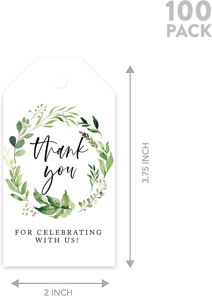 Andaz Press 100-Pack Thank You for Celebrating - Image 5