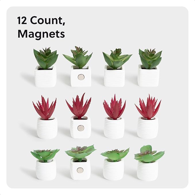 U Brands Mini Fashion Small Magnet Set, Office Supplies - Image 2