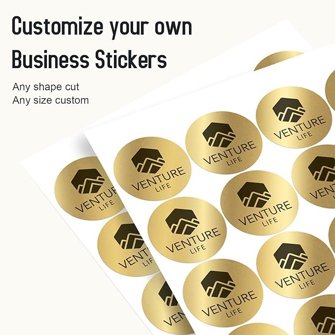 Custom Business Logo Stickers, Personalised Logo Labels - Image 3