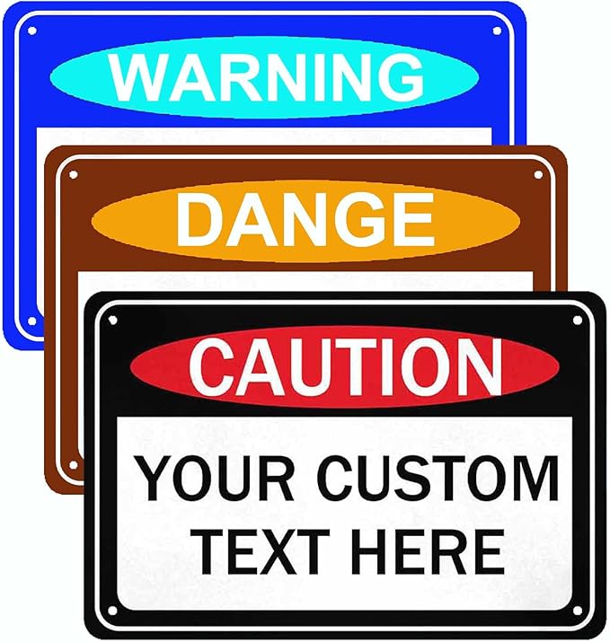 Custom Sign, Personalized Metal Signs, Customize by Enjoy-yjl