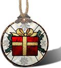 Stained Glass Christmas Decorations by Follow
