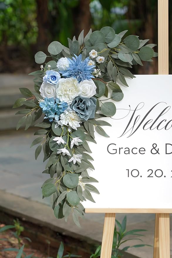 Artificial Flower Swag Set of 2 - Image 4