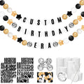 Giant Friendship Bracelet Garland Kit, DIY Birthday Banner by Simgoing