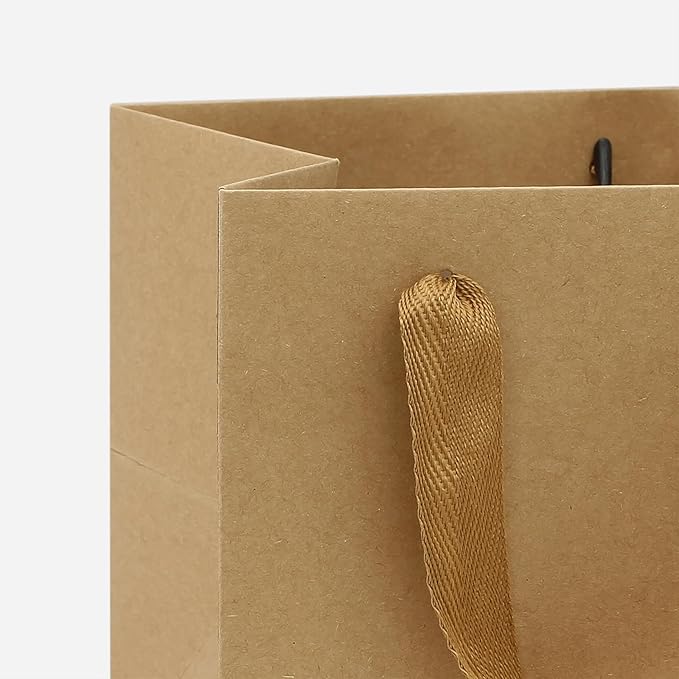 Kraft Paper Gift Bag Large Square Bottom Kraft Paper Bags - Image 8