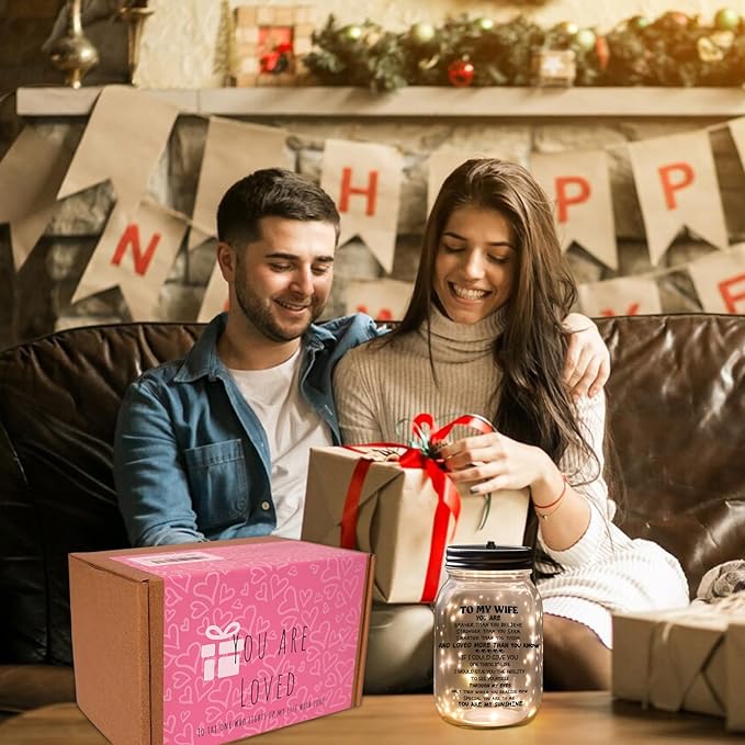 CNVOILA Valentines Day Gifts for Her, For Wife From Husband, Frosted Valentine - Image 6