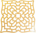 Gold FOIL CARDSTOCK PLACEMAT 24PC by FunExpress