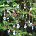 6Pieces Colorful Crystals Suncatcher Hanging by Worgree