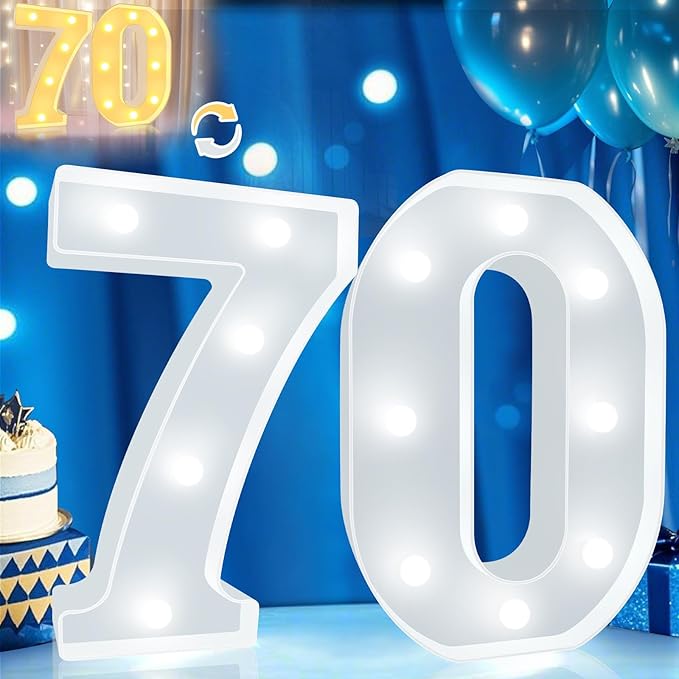 Pooqla 70th Birthday Decoration - Image 7