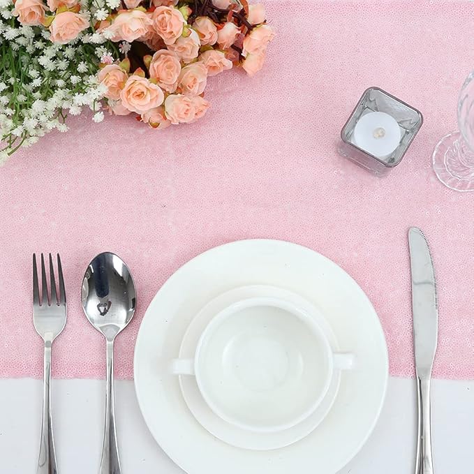Eternal Beauty Pink Table Runner - Image 4
