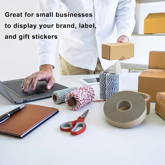 MEBRUDY 4.6x2.2x2.2 Inches Small Shipping Boxes Pack of 50, Corrugated - Image 6