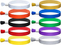 100 Pcs Cloth Event Wristbands, Event Wristbands, Colored Wrist Bands by Green-PowerAmerica