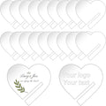 100 Pcs Wine Glass Name Tags, Personalized Wedding Drink Tags Reusable Circle by loolength