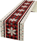 Snowflakes Christmas Table Runner by Unknown