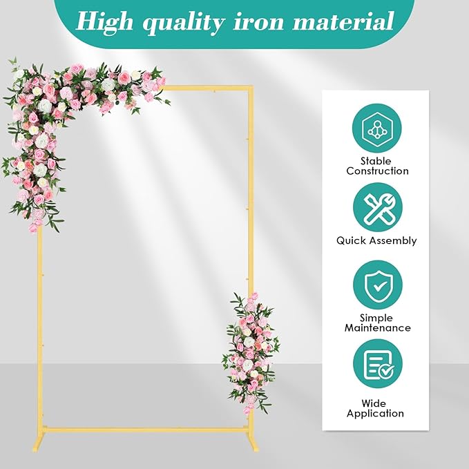 Wedding fashion arch background metal frame, suitable - Image 5